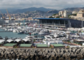 panoramica del salone nautico di genova