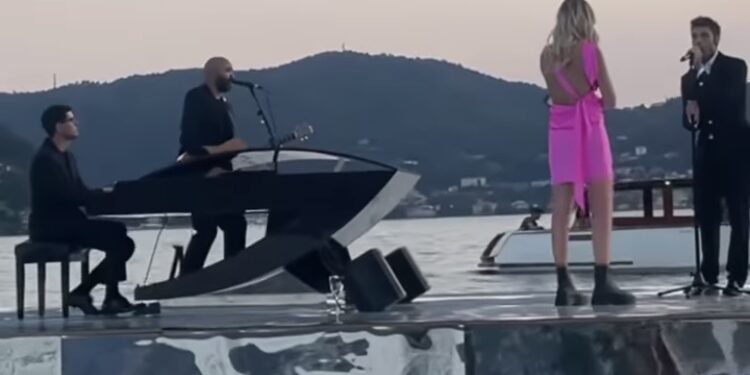 fedez e ferragni sul lario