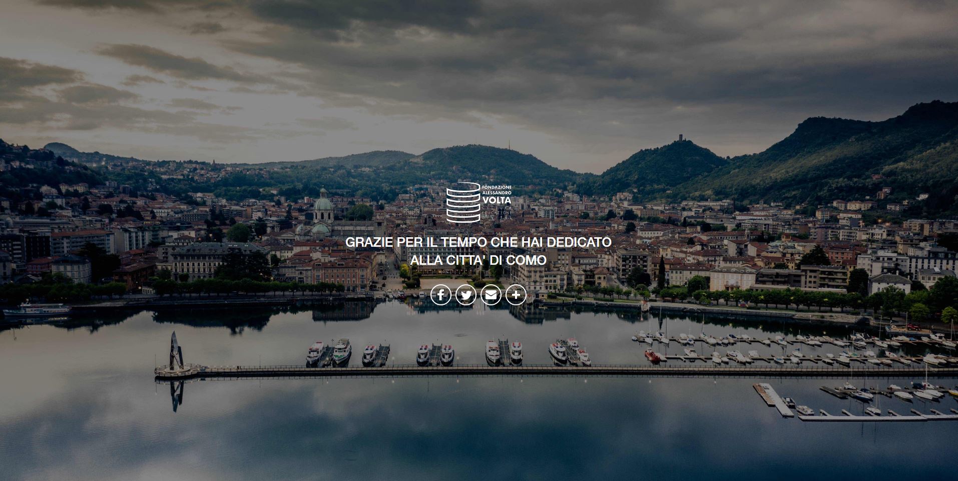 Arredi del nuovo lungolago di Como, il sondaggio di Fondazione Volta ai comaschi