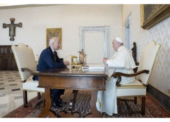 Un lungo incontro di 75 minuti in Vaticano