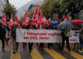 delegazione della cgil sfila a bellinzona
