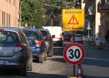 via canturina traffico cartelli di cantiere