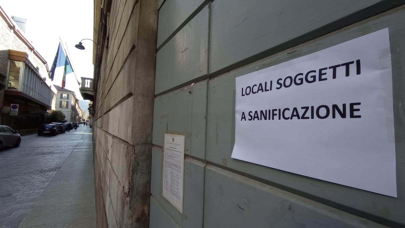 Casi Covid, chiusa la Prefettura di Como. Bloccato l’accesso al pubblico, sanificazione urgente