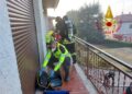 incendio cucciago fiamme