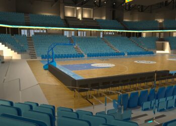 NUOVA ARENA DI CANTU’ Rendering Nuovo palasport Cantù