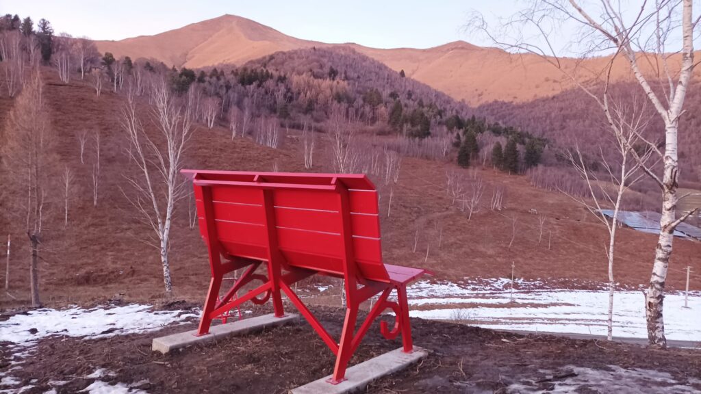 Big Bench sul Lario Zelbio