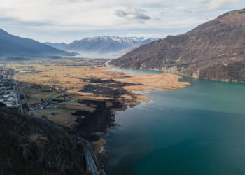 pian di spagna e lago di mezzola