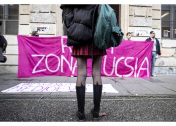 Liceo in "zona fucsia" contro patriarcato