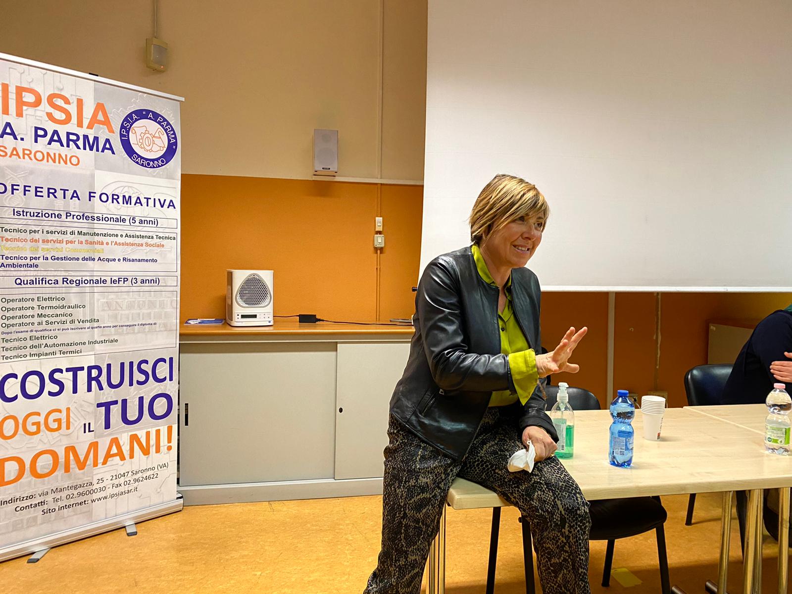 Fiammetta Borsellino, la figlia del magistrato anti mafia incontra gli studenti