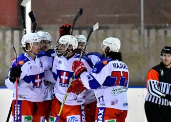 L'Hockey Como festeggia