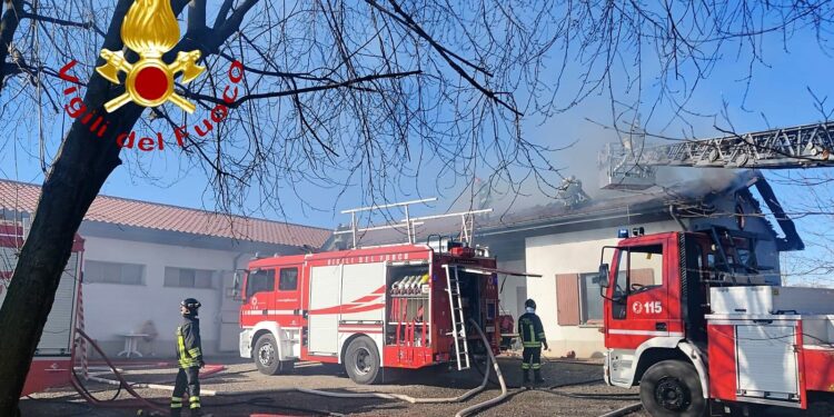 Incendio Mariano Comense