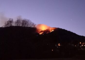 Incendio Sighignola