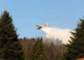Incendio sul Monte Morone tra Solbiate e Malnate