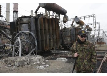Secondo forze armate ucraine soldati in marcia verso l'area