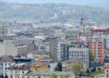 Vista panoramica sulla Svizzera, Chiasso, autostrada, dogana Brogeda, canton Ticino