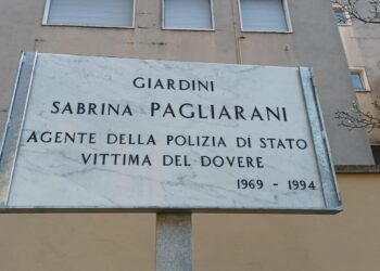 Giardini di via Italia Libera dedicati all’agente Pagliarani