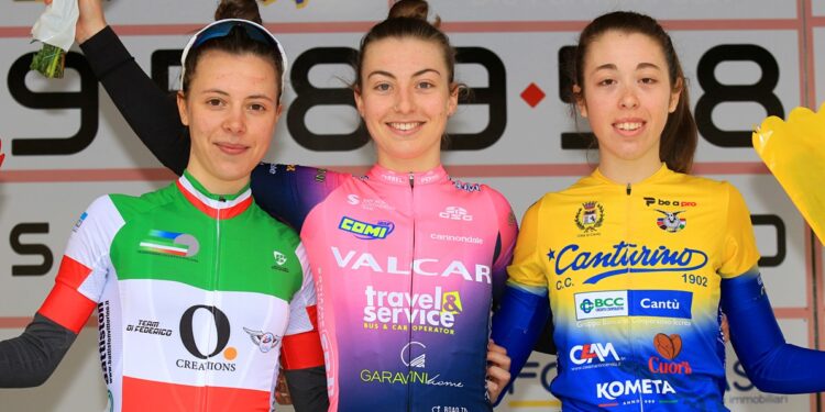 Primo storico podio del Canturino nel ciclismo femminile