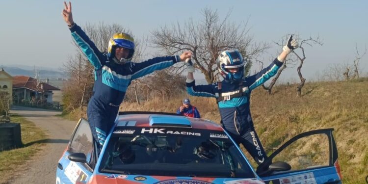 Re e Florean primi al Rally Vigneti Monferrini