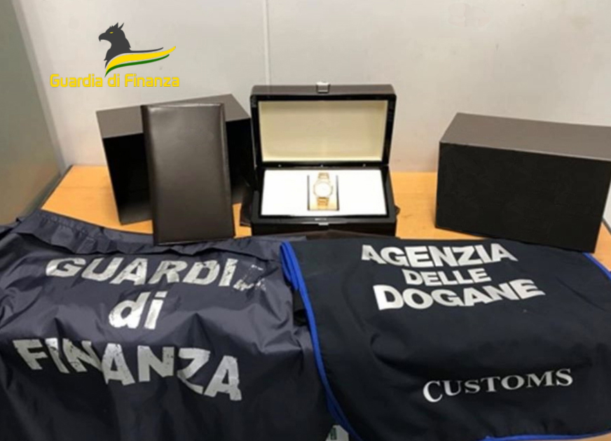 Dogana di Ponte Chiasso, sequestrato orologio di lusso