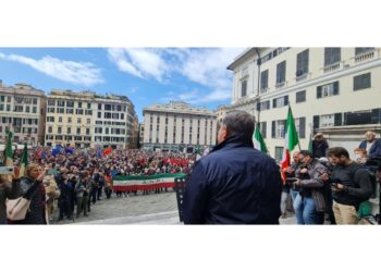 Alcuni fischi a autorità. Toti