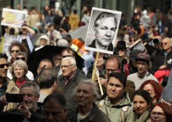 Manifestazione in centro