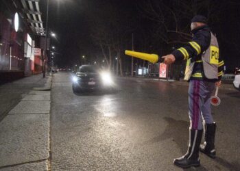 Poliziotto sale sul mezzo in corsa sulla statale Brindisi-Lecce