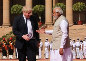 Premier britannico a Delhi. 'Per Indo-Pacifico libero e aperto'