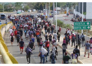 Sciolto gruppo di un centinaio persone formato ieri nel Chiapas