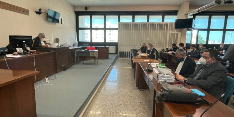 Argilio Giacomazzi in udienza processo a Bari sul naufragio