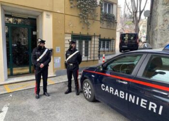 Alla Spezia. Intervenuti Carabinieri