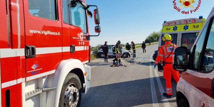 Incidente in mattinata sulla Via Emilia a Forlimpopoli