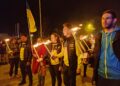 Più di duemila persone alla fiaccolata in ricordo delle vittime