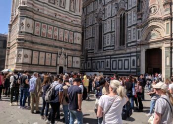 Maggiorparte visitatori sono italiani ma non mancano stranieri