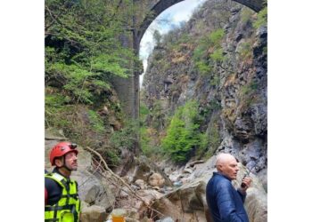 Intervento dei vigili del fuoco e soccorso alpino