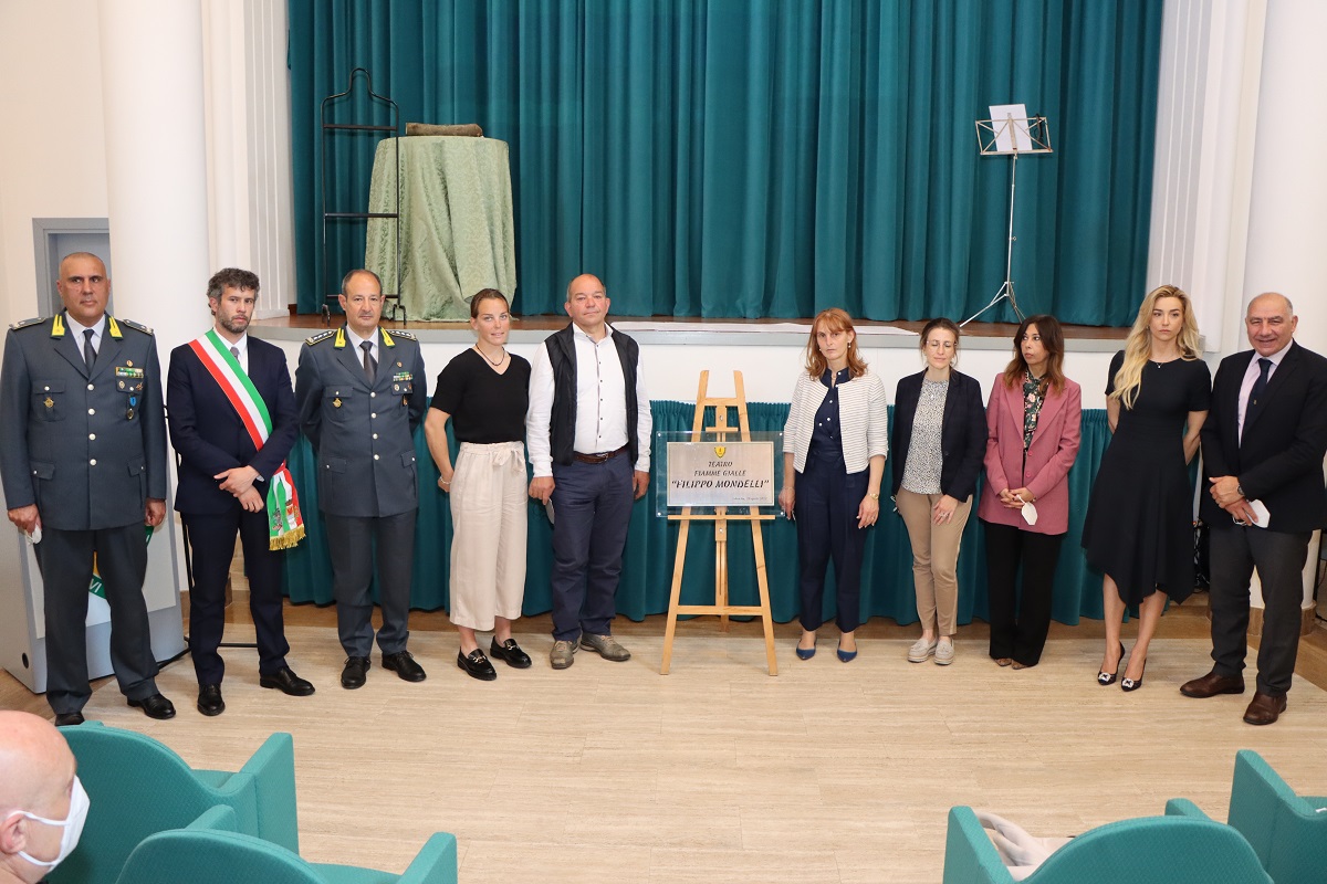Dedicato a Filippo Mondelli il Teatro Fiamme Gialle