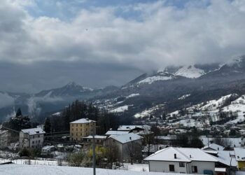 Neve Valle Intelvi 4 aprile 2022