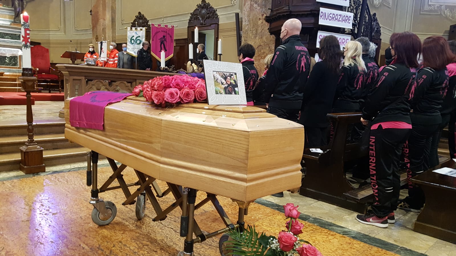 A Olgiate Comasco i funerali di Elide Greco