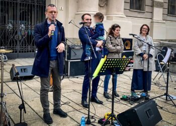 Sindaco a Festa Famiglie Arcobaleno