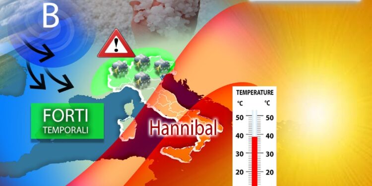 'Hannibal' si ritira da settentrione. Al Centrosud sole e caldo