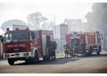 Al lavoro vigili fuoco