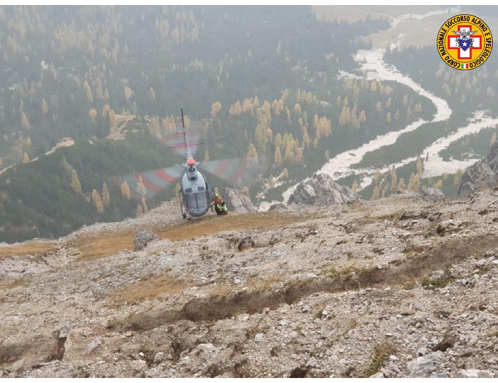 Incidenti montagna:cade da via ferrata e muore nel vicentino