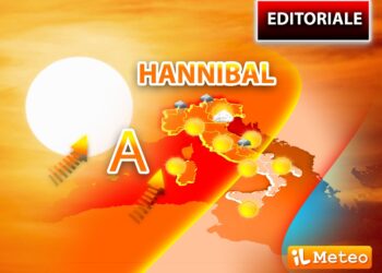 Il picco è atteso per martedì