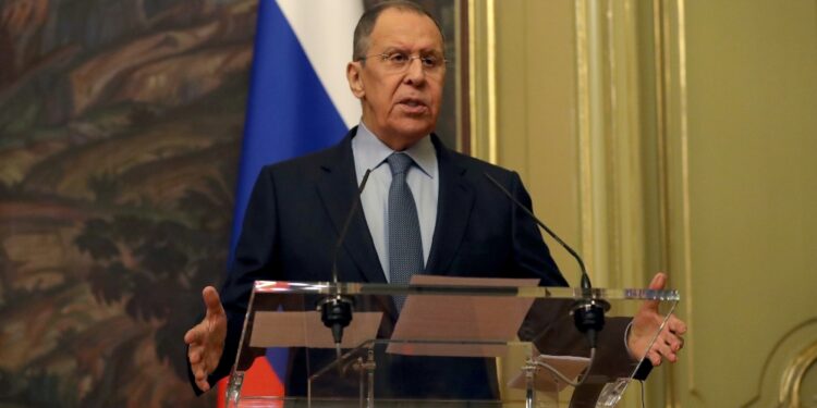 Dice il ministro degli Esteri russo Lavrov