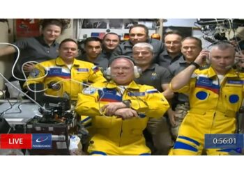 Nel modulo russo Zvezda