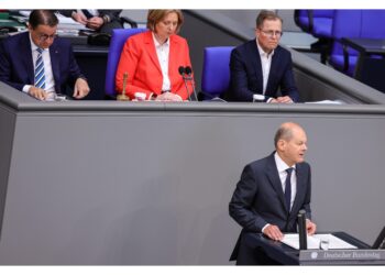Cancelliere tedesco lo dice parlando al Bundestag