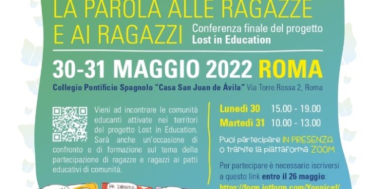 30 e 31 maggio a Roma. Coinvolti 4300 minori e 1300 professori