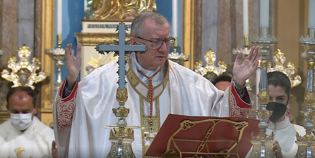 Cardinale Parolin Erba