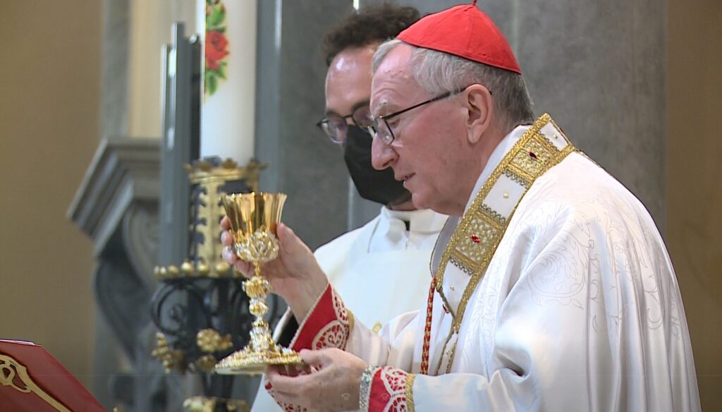 Cardinale Parolin Erba