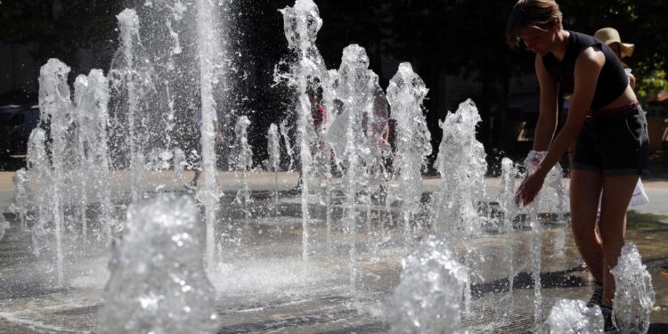 A Parigi 38 gradi