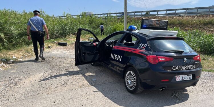 L'incidente nel Casertano